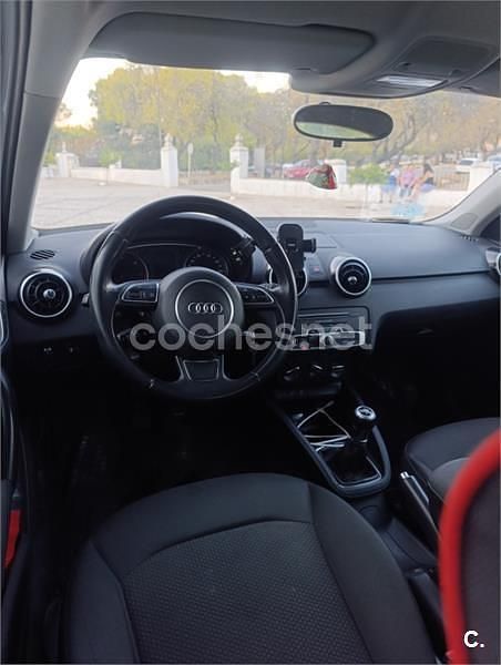 Usado Audi A1 Sportback 90 CV (66 kW) 2015 Blanco Utilitario