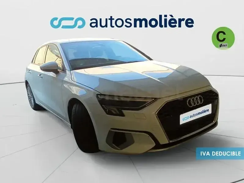 Usado Audi A3 Advanced Plus 116 CV (85 kW) 2022 Blanco Berlina
