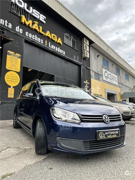 Usado VW Touran Advance 105 CV (77 kW) 2012 Azul Monovolumen