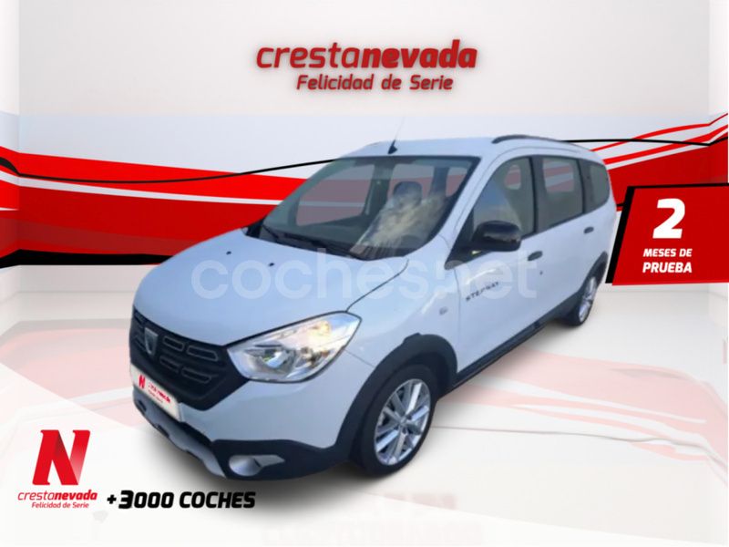 Blanco Usado 2021 Dacia Lodgy Monovolumen | 17.990 € (Un poco caro) - Imagen 1/4