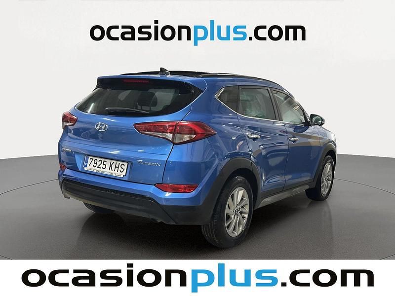 Usado Hyundai Tucson 141 CV (103 kW) 2018 Azul SUV