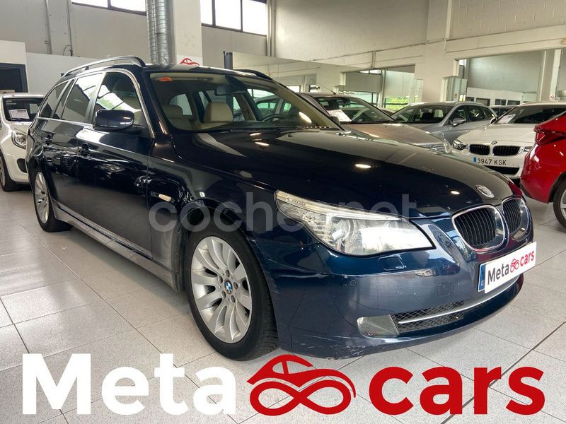 Azul Usado 2008 BMW 520 Berlina | 7990 € (Precio justo) - Imagen 1/4