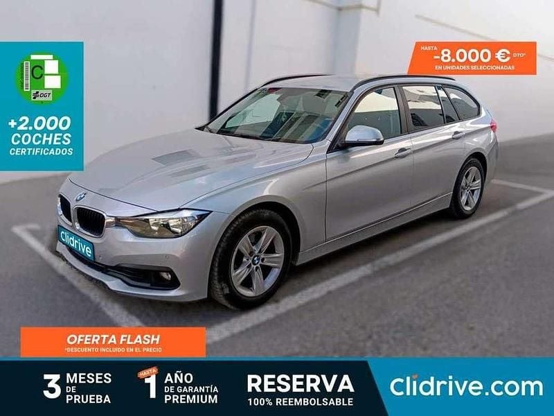 Gris Usado 2016 BMW 318 Familiar | 13.290 € (Buen precio) - Imagen 1/4