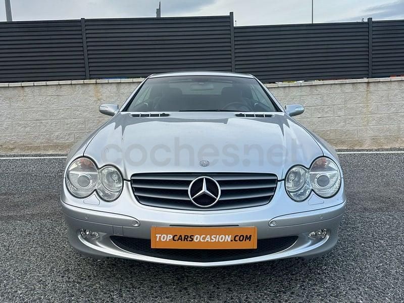 Usado Mercedes SL350 245 CV (180 kW) 2006 Gris / plata Descapotable
