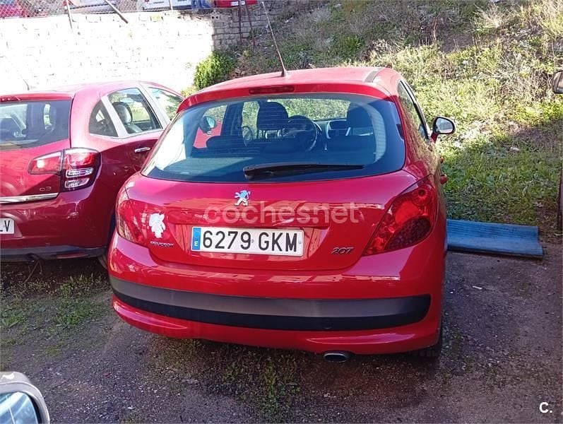 Usado Peugeot 207 Sport 120 CV (88 kW) 2009 Rojo Berlina