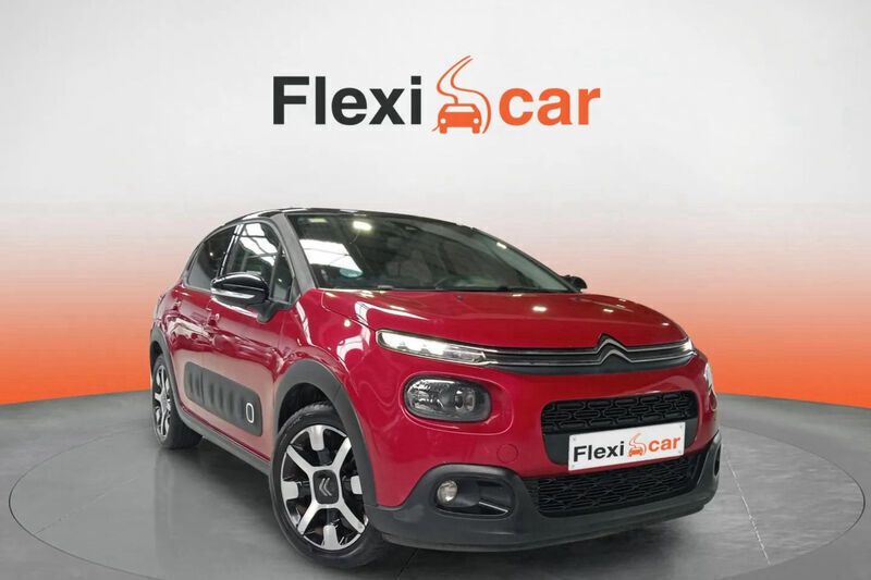 Rojo Usado 2018 Citroën C3 PureTech Utilitario | 8690 € (Precio justo) - Imagen 1/4