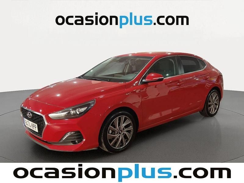 Rojo Usado 2018 Hyundai i30 Berlina | 12.591 € (Precio justo) - Imagen 1/4
