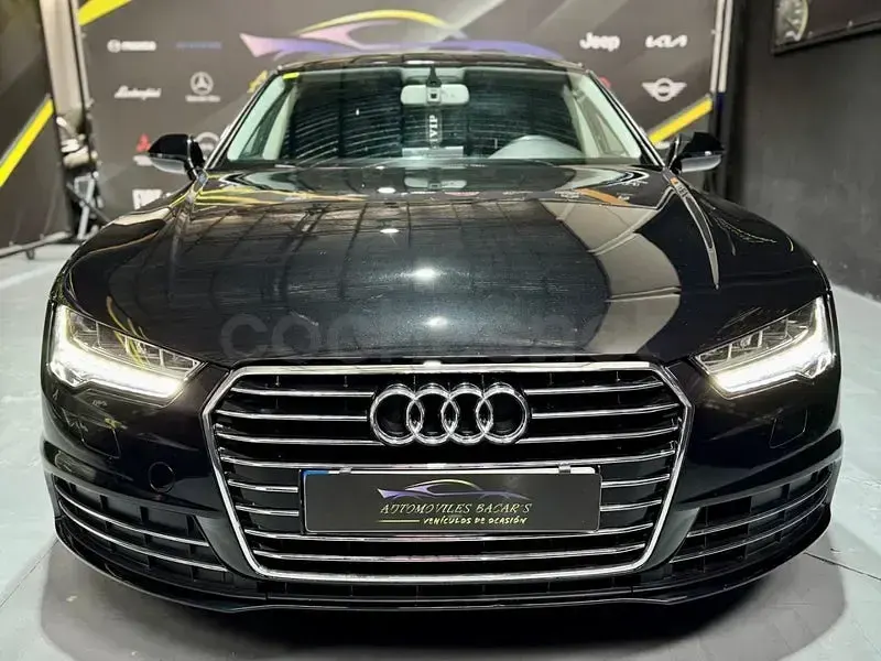 Usado Audi A7 Sportback Ambiente 218 CV (160 kW) 2016 Negro Utilitario
