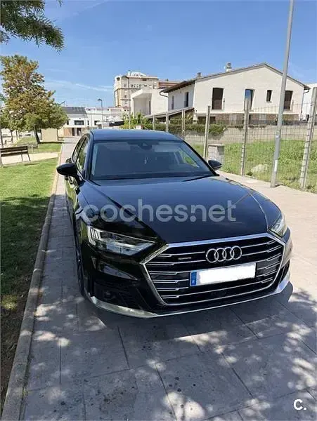 Usado Audi A8 286 CV (210 kW) 2019 Negro Berlina