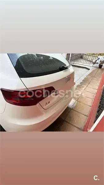 Usado Audi A3 116 CV (85 kW) 2016 Blanco Berlina