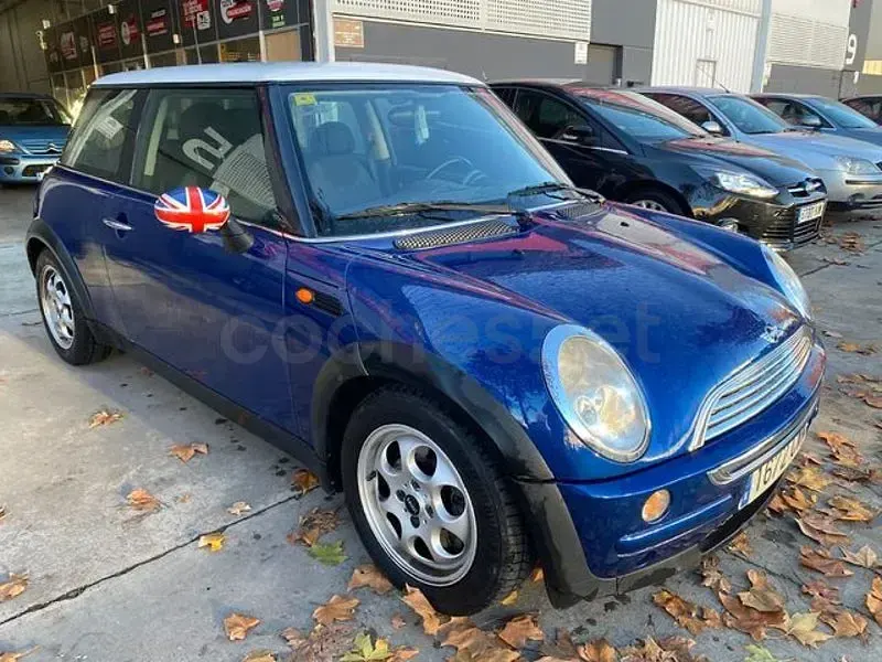 Usado Mini Cooper 116 CV (85 kW) 2004 Azul Utilitario
