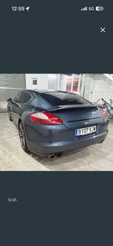 Usado Porsche Panamera 4S 400 CV (294 kW) 2010 Azul Utilitario