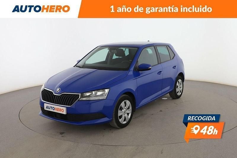 Azul Usado 2020 Skoda Fabia Ambition Berlina | 10.299 € (Buen precio) - Imagen 1/3