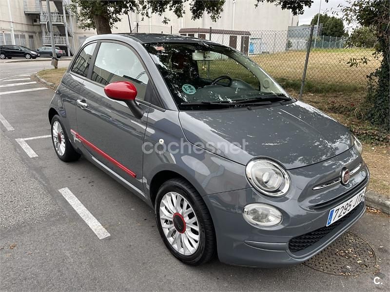 Usado Fiat 500 Pop 69 CV (50 kW) 2016 Gris / plata Berlina
