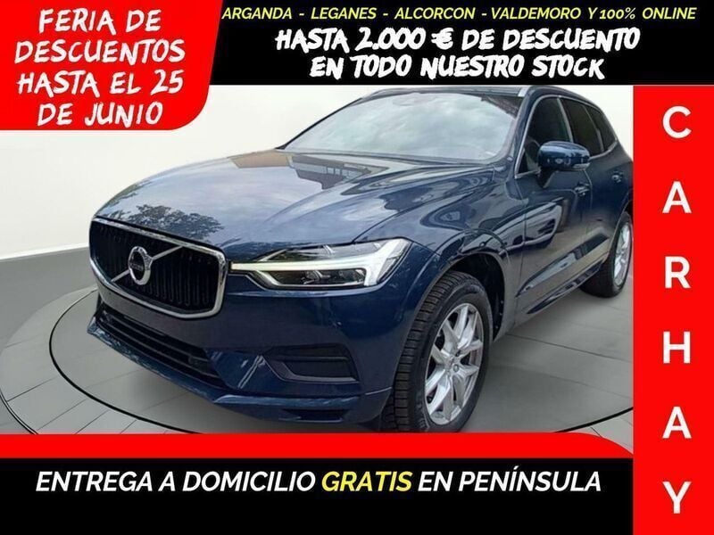 Azul Usado 2019 Volvo XC60 Momentum SUV | 24.990 € (Buen precio) - Imagen 1/4