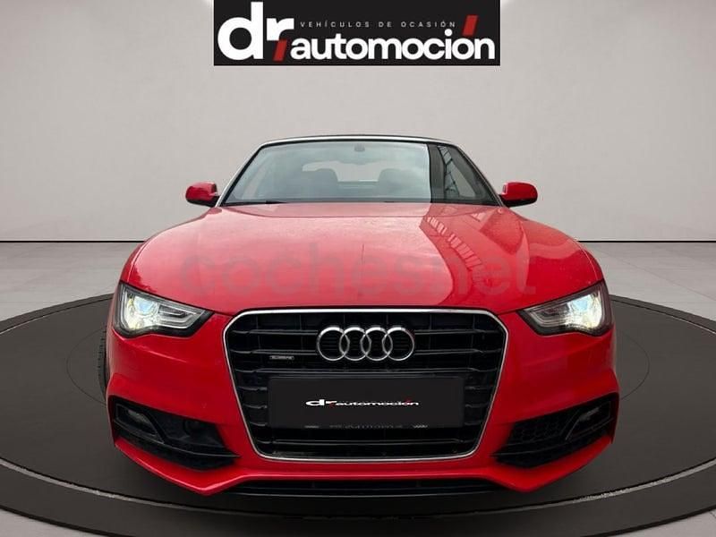 Usado Audi A5 Cabriolet S-Line 190 CV (139 kW) 2016 Rojo Descapotable