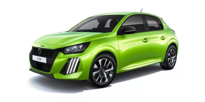 Occasion Peugeot e-208 Style 100 kW (136 PK) 2024 Geel Hatchback