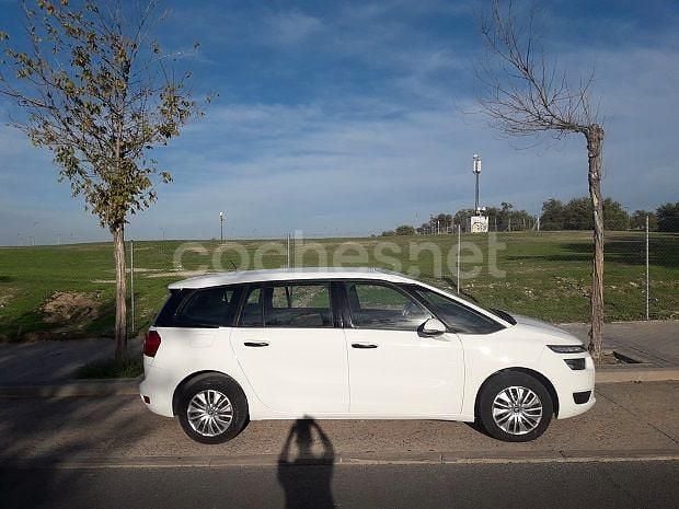 Blanco Usado 2014 Citroën Grand C4 Picasso Intensive Monovolumen | 9695 € (Precio justo) - Imagen 1/4