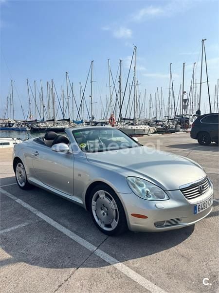 Gris / plata Usado 2004 Lexus SC430 Descapotable | 9500 € - Imagen 1/4
