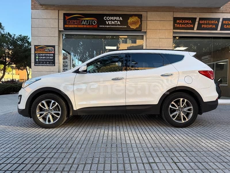 Usado Hyundai Santa Fe 150 CV (110 kW) 2013 Blanco SUV