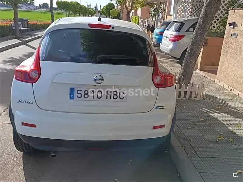 Usado Nissan Juke Acenta 110 CV (80 kW) 2010 Blanco SUV