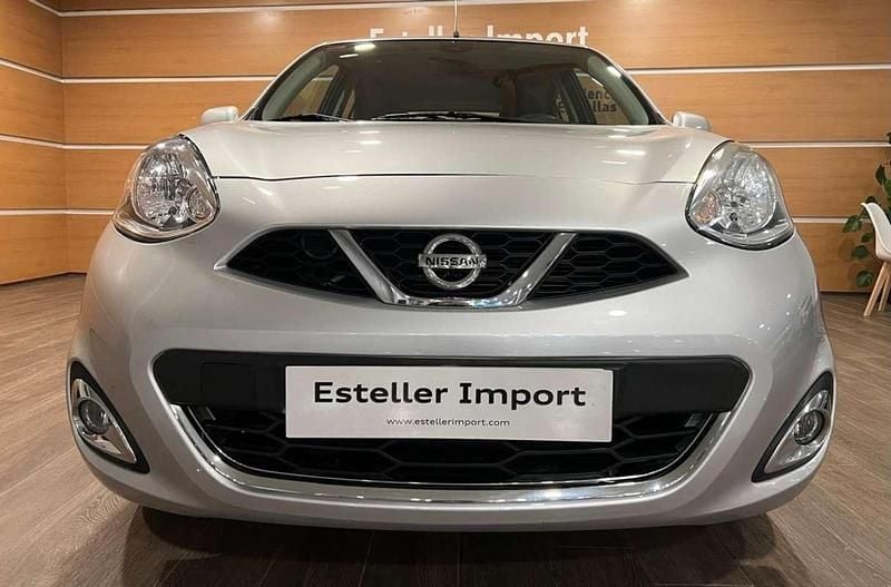 Usado Nissan Micra Acenta 80 CV (58 kW) 2017 Plateado Utilitario