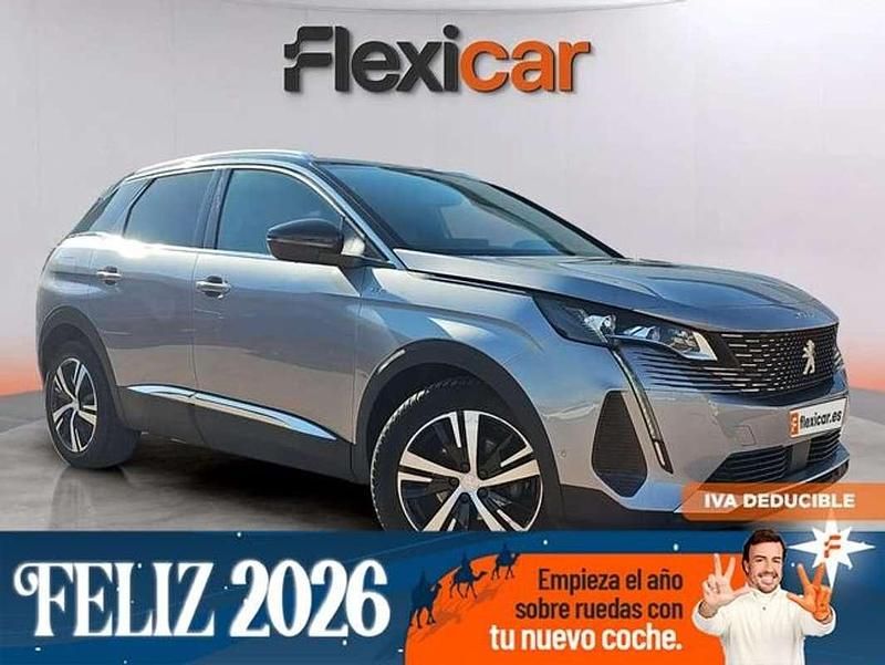 Gris Usado 2021 Peugeot 3008 GT SUV | 16.290 € (Precio justo) - Imagen 1/4
