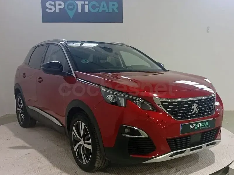 Usado Peugeot 3008 Allure 130 CV (95 kW) 2018 Rojo SUV