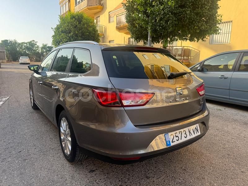 Brugt Seat Leon Style 115 HK (84 kW) 2018 Beige Sedan