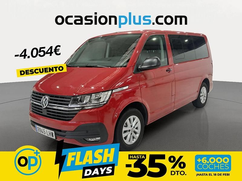 Rojo Usado 2020 VW Multivan Van | 36.490 € (Buen precio) - Imagen 1/4