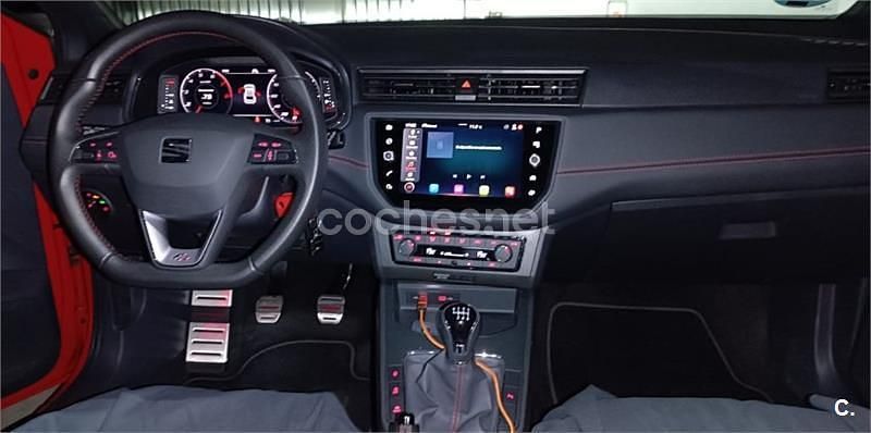 Usado Seat Ibiza FR 110 CV (80 kW) 2021 Rojo Berlina