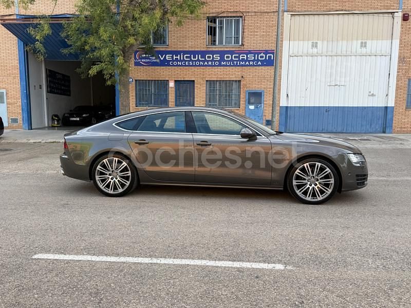 Beige Usado 2013 Audi A7 Sportback Utilitario | 20.450 € (Precio justo) - Imagen 1/4