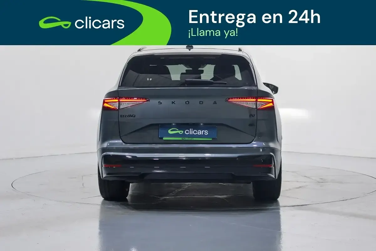 Usado Skoda Enyaq iV 150 kW (204 CV) 2021 Gris SUV