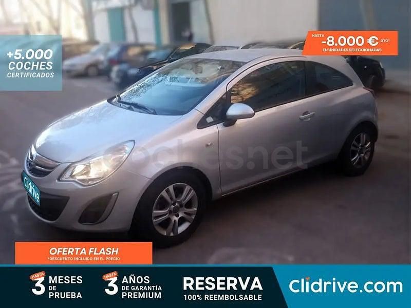 Usado Opel Corsa 85 CV (62 kW) 2012 Gris / plata Utilitario