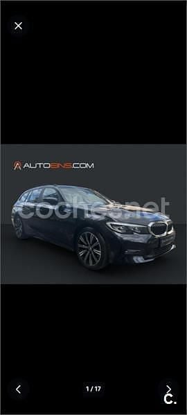Usado BMW 320e 190 CV (139 kW) 2020 Negro Familiar