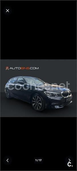 Negro Usado 2020 BMW 320e Familiar | 25.000 € (Precio justo) - Imagen 1/4