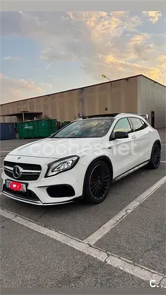 Usado Mercedes GLA45 AMG 381 CV (280 kW) 2018 Blanco SUV