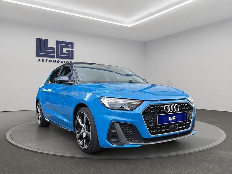 Usado Audi A1 Sportback S-Line 116 CV (85 kW) 2019 Azul Utilitario