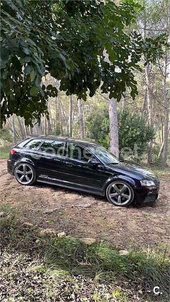 Usado Audi RS3 340 CV (250 kW) 2012 Negro Berlina