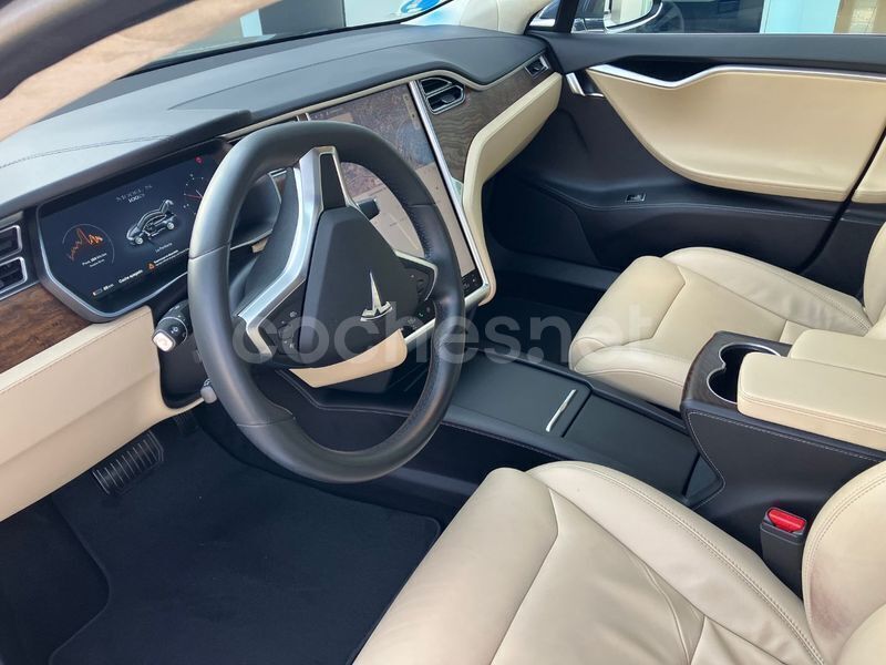 Usado Tesla Model S 450 kW (613 CV) 2017 Midnight silver metallic paint Utilitario