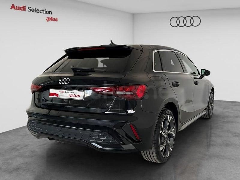 Usado Audi A3 S-Line 204 CV (150 kW) 2025 Negro Berlina