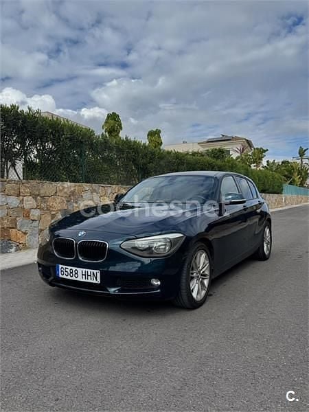 Usado BMW 116 Sport Line 116 CV (85 kW) 2012 Azul Utilitario