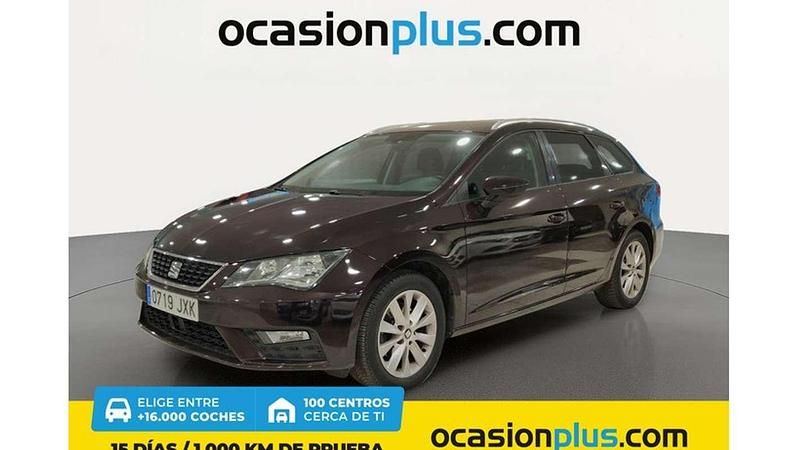 Burdeos Usado 2017 Seat Leon ST Style Familiar | 12.490 € (Precio justo) - Imagen 1/4