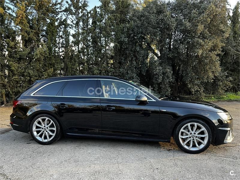 Usado Audi A4 S-Line 190 CV (139 kW) 2019 Negro Familiar