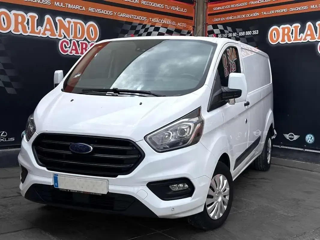 Usado Ford Transit Custom Trend 131 CV (96 kW) 2020 Blanco Van