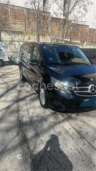 Usado Mercedes V220 Exclusive 163 CV (119 kW) 2016 Negro Monovolumen