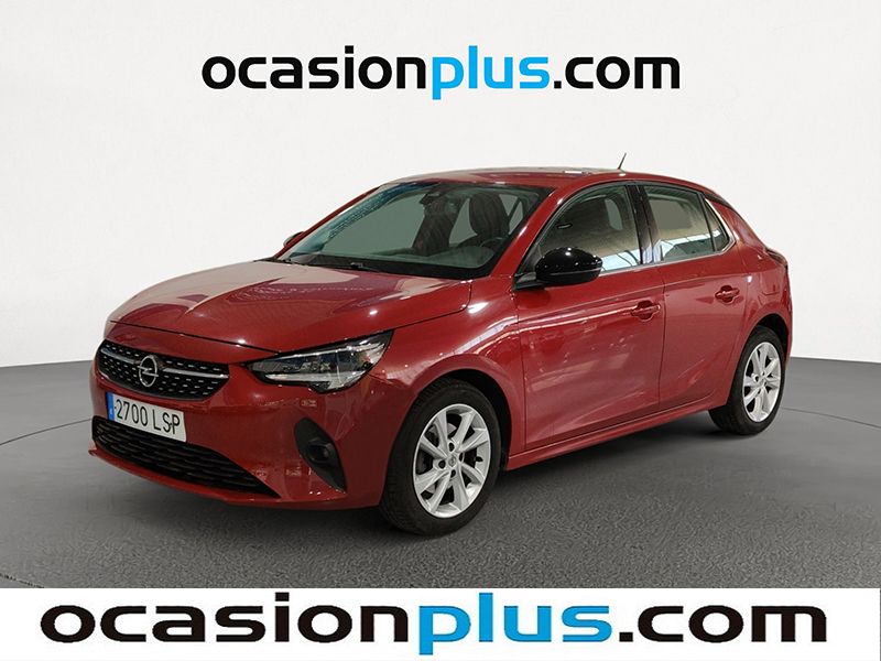 Rojo Usado 2021 Opel Corsa Elegance Utilitario | 12.182 € (Precio justo) - Imagen 1/4