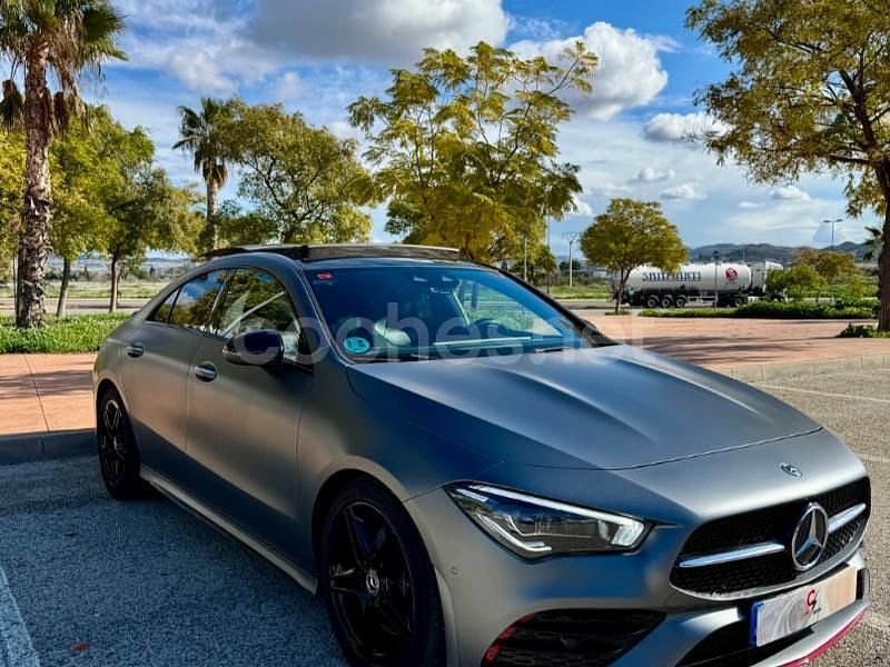 Gris / plata Usado 2019 Mercedes CLA200 Berlina | 30.900 € (Precio justo) - Imagen 1/4