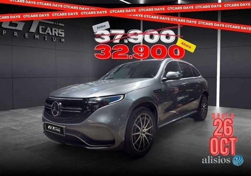 Gris Usado 2020 Mercedes EQC400 AMG SUV | 32.900 € (Buen precio) - Imagen 1/4