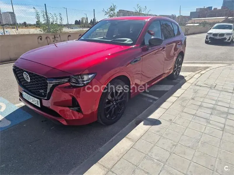 Usado Mazda CX-60 Homura-Line 327 CV (240 kW) 2022 Rojo SUV